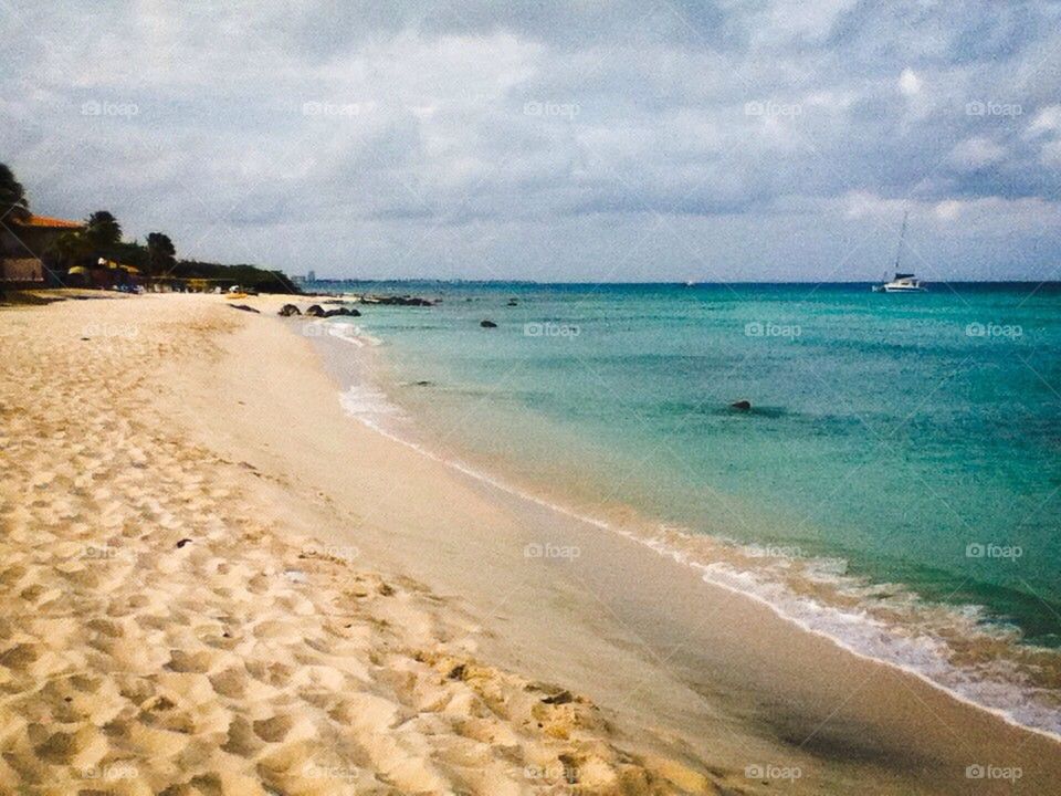 Aruba beach