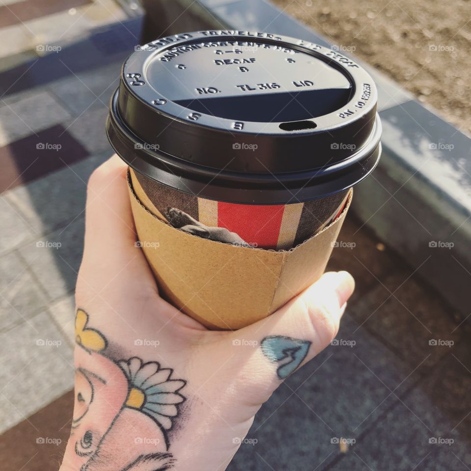 Coffee and tattoo