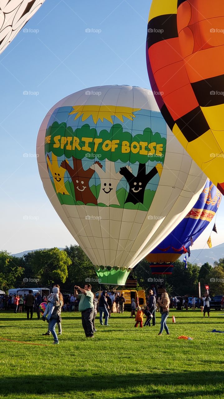spirit of Boise hot air ballon