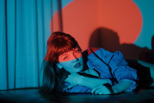 blue lips