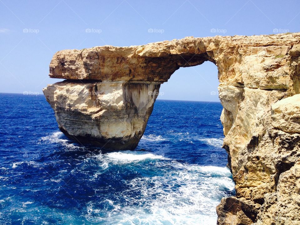 Rock formation at Gozo Island