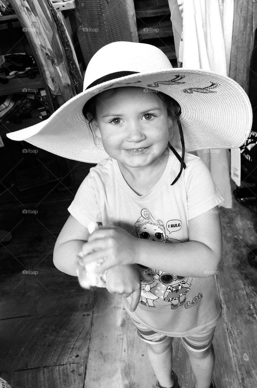 Playing Dress Up With A Hat