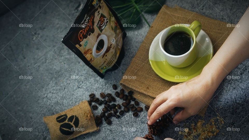 before start going activities, drink coffee first