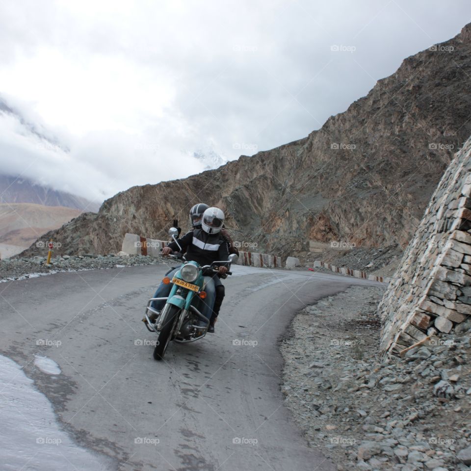 Curvy Road. Ladakh
