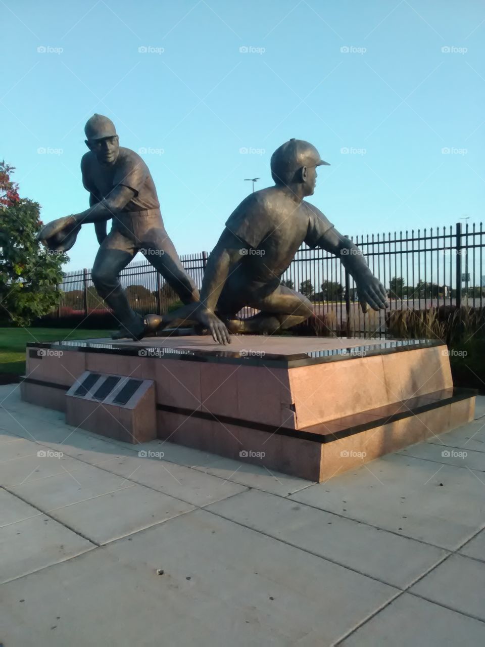Ballpark Statue