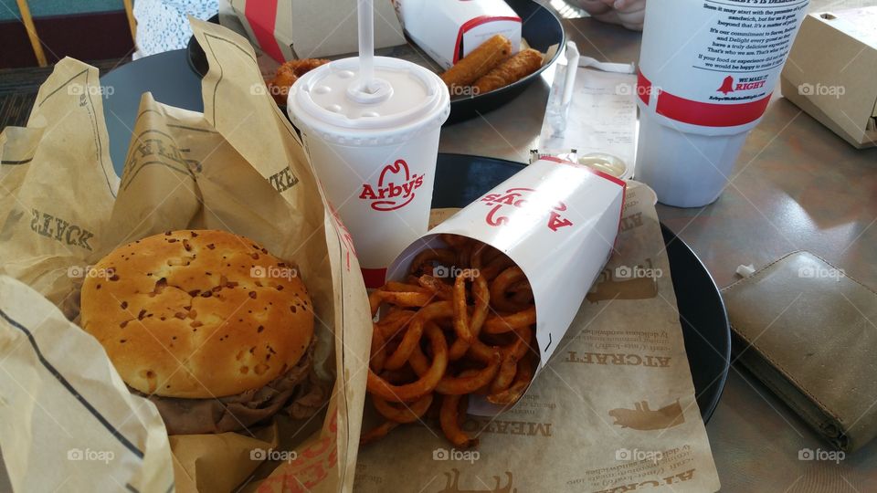 Arby's lunch