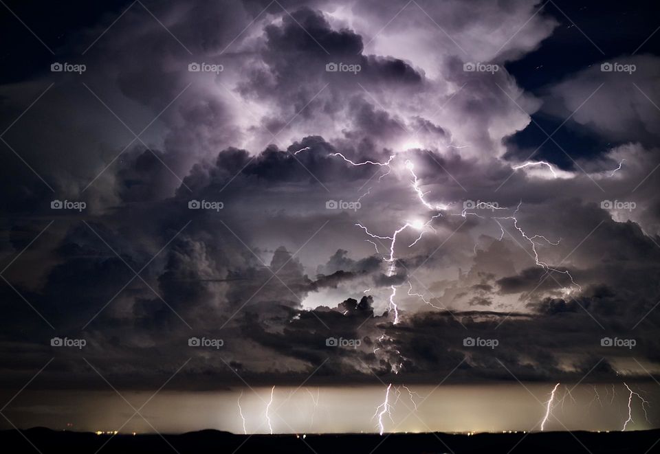 Storms in the mountains