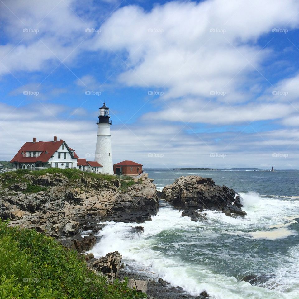 Portland Headlight in Maine