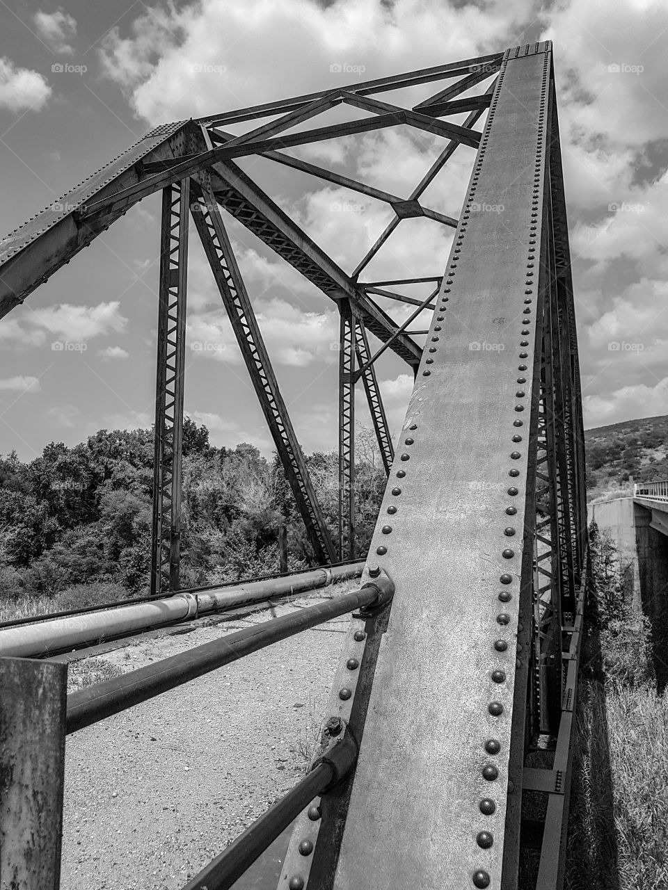 old bridge structure