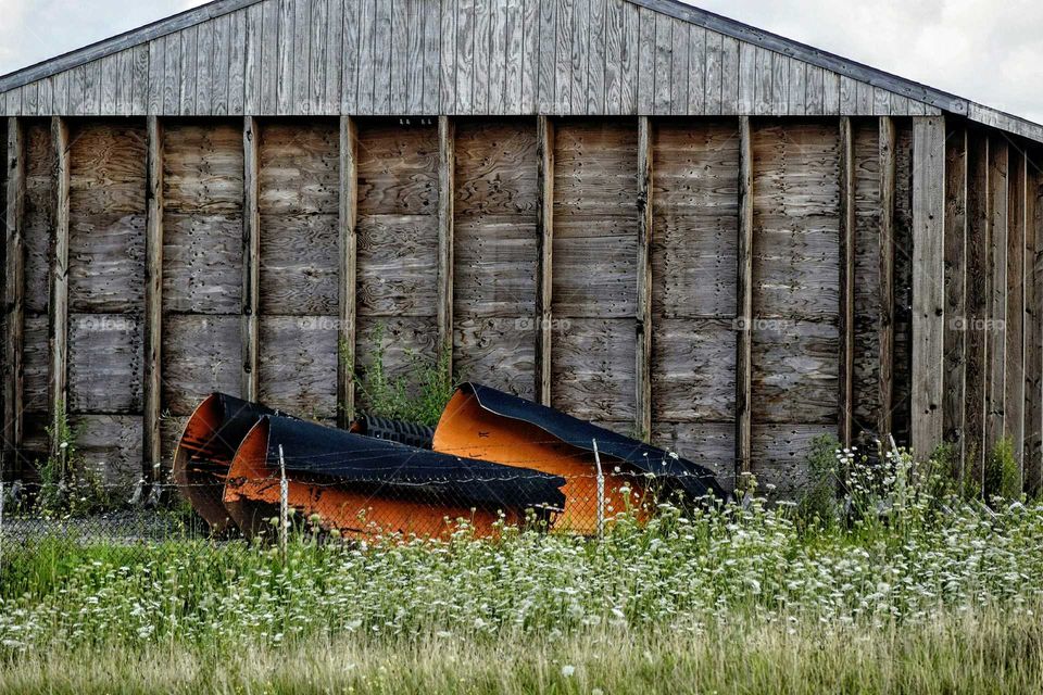 Side of Barn