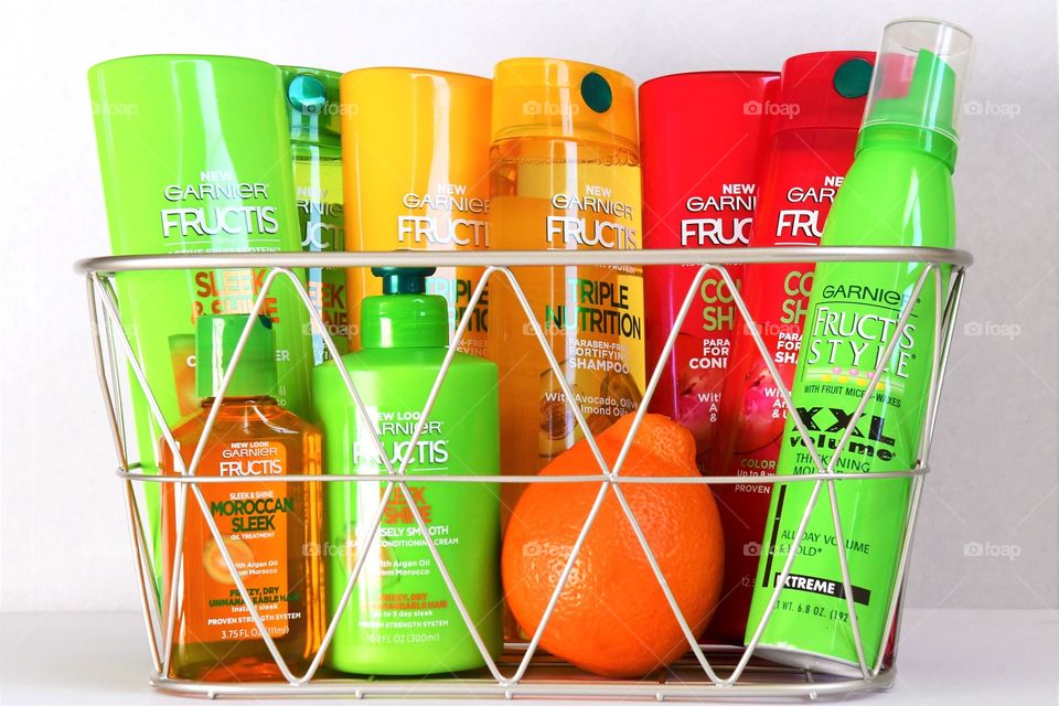 Fructis Garnier hair care products