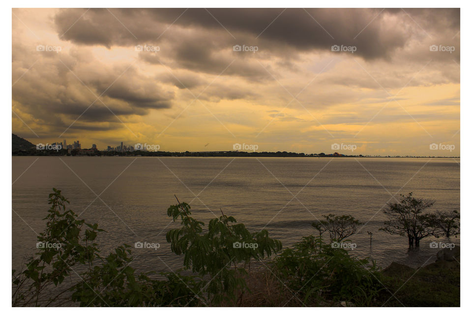 Panamá desde algún mirador de Veracruz