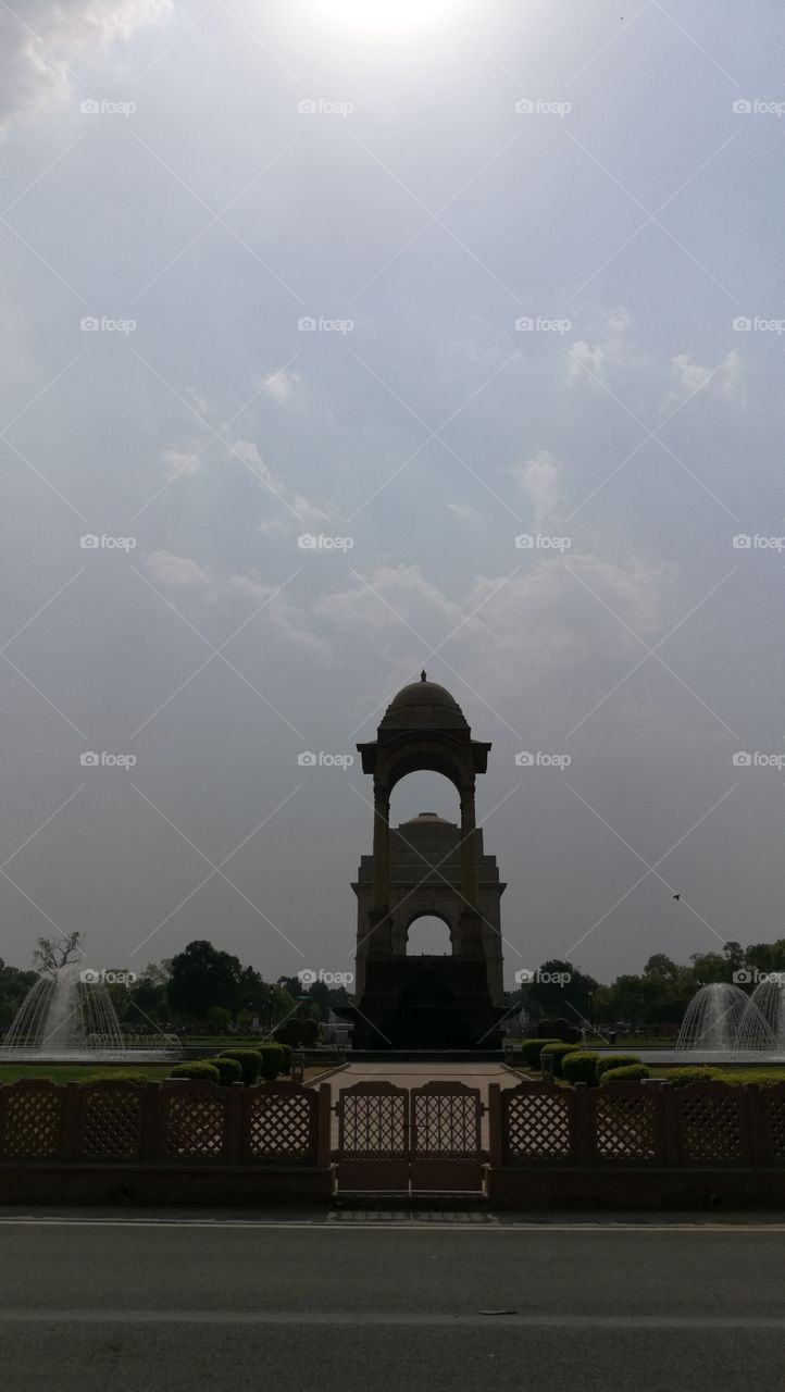 india gate, delhi, india