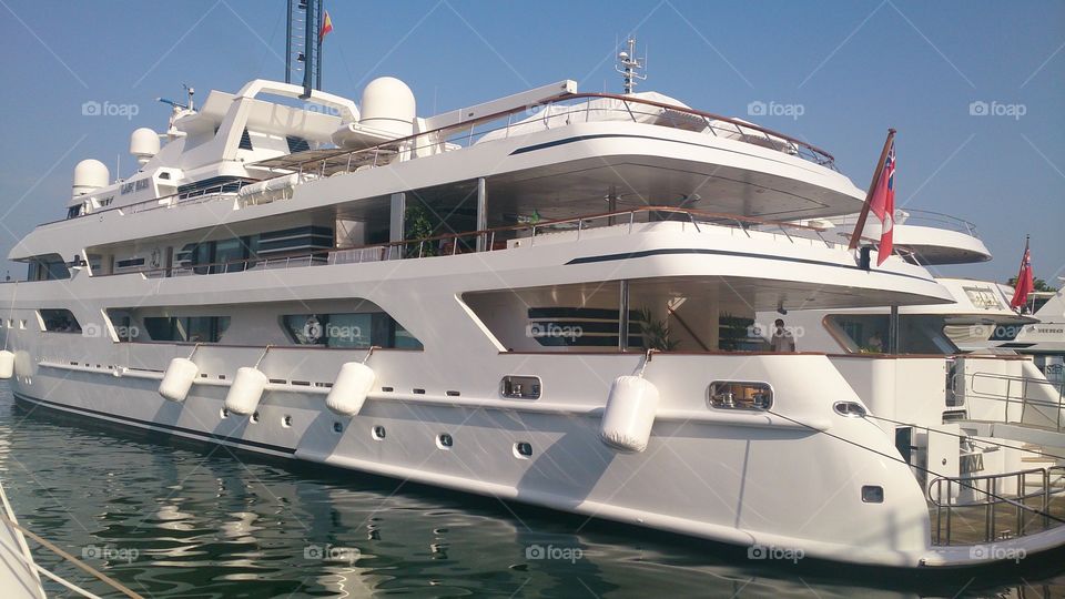 big boat. king of the ocean