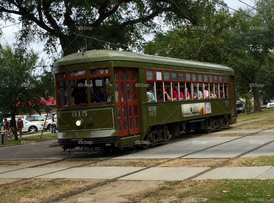 New Orleans Trolley