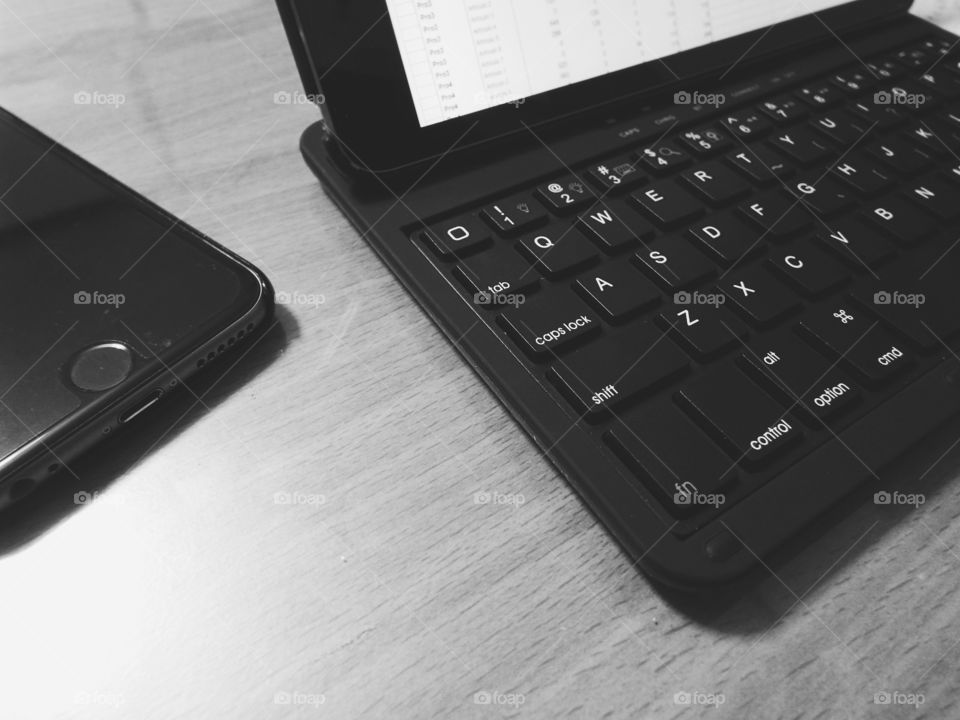 Keyboard and phone