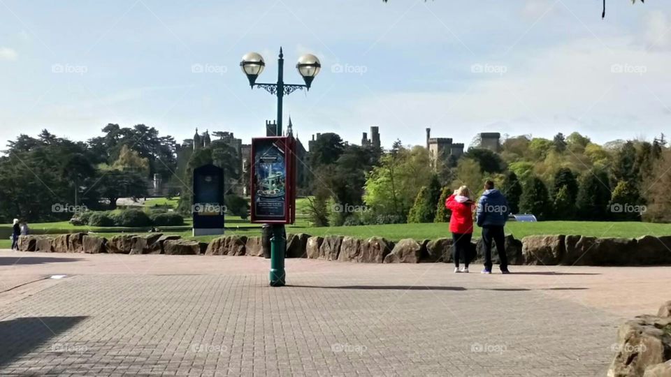 Alton towers landscape.