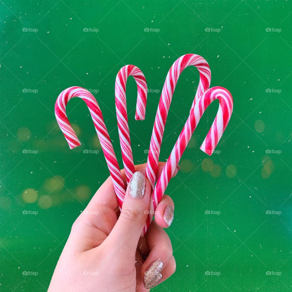 Christmas lollipops 