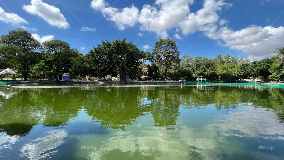 Reflection on the lake 