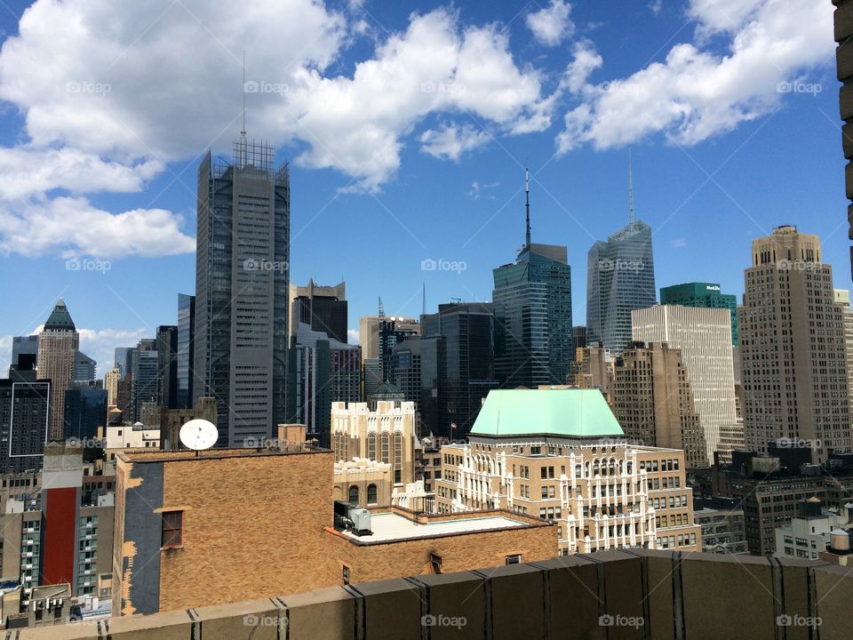 New York skyline . New York skyline 