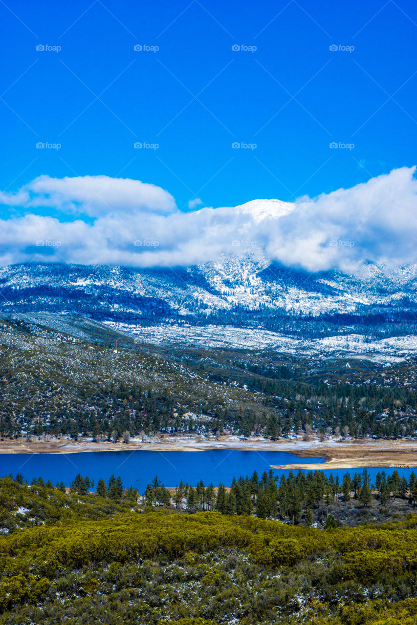 Lake Hemet Winter