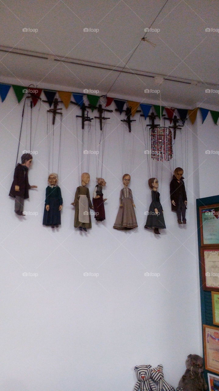 Dolls of the Theater "Puppet Format", St. Petersburg