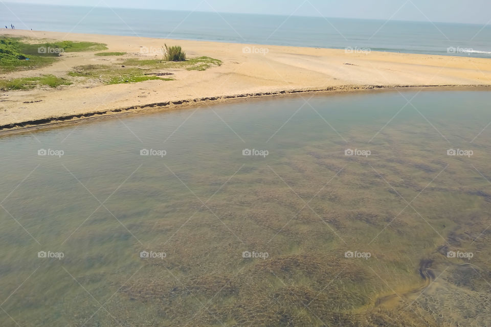 A View of Beautiful Kerala Beach