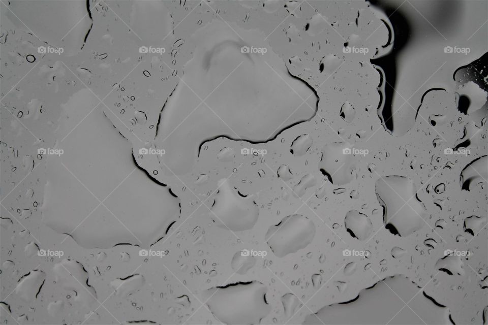 rain drops on window