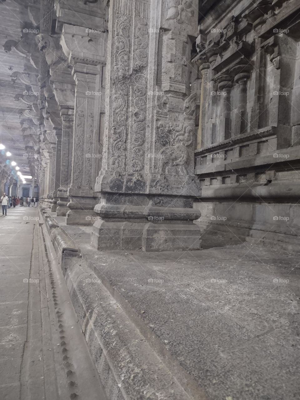 sculpture passageway