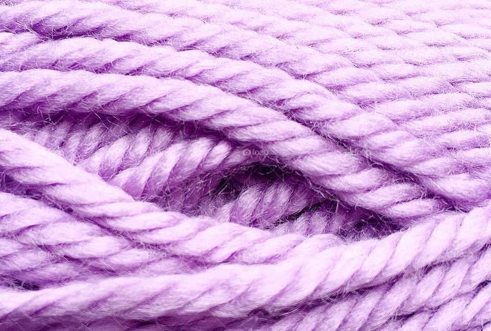 Purple yarn 