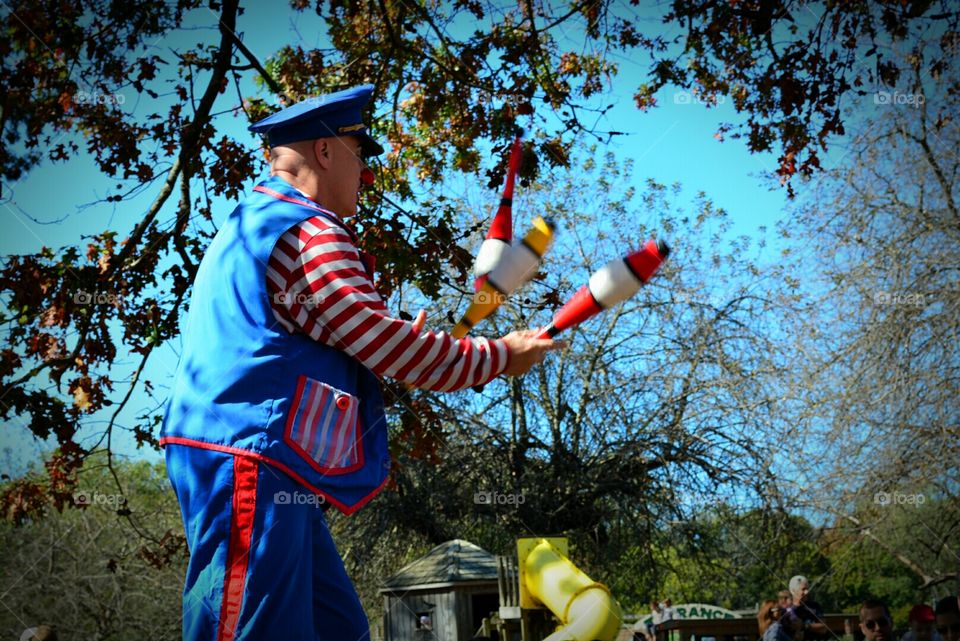 Clown at the Orchard
