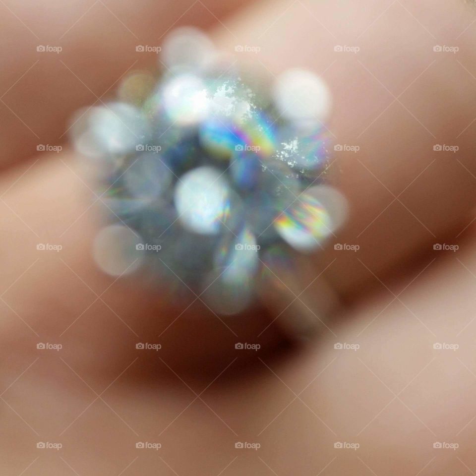 see the trees in the diamond