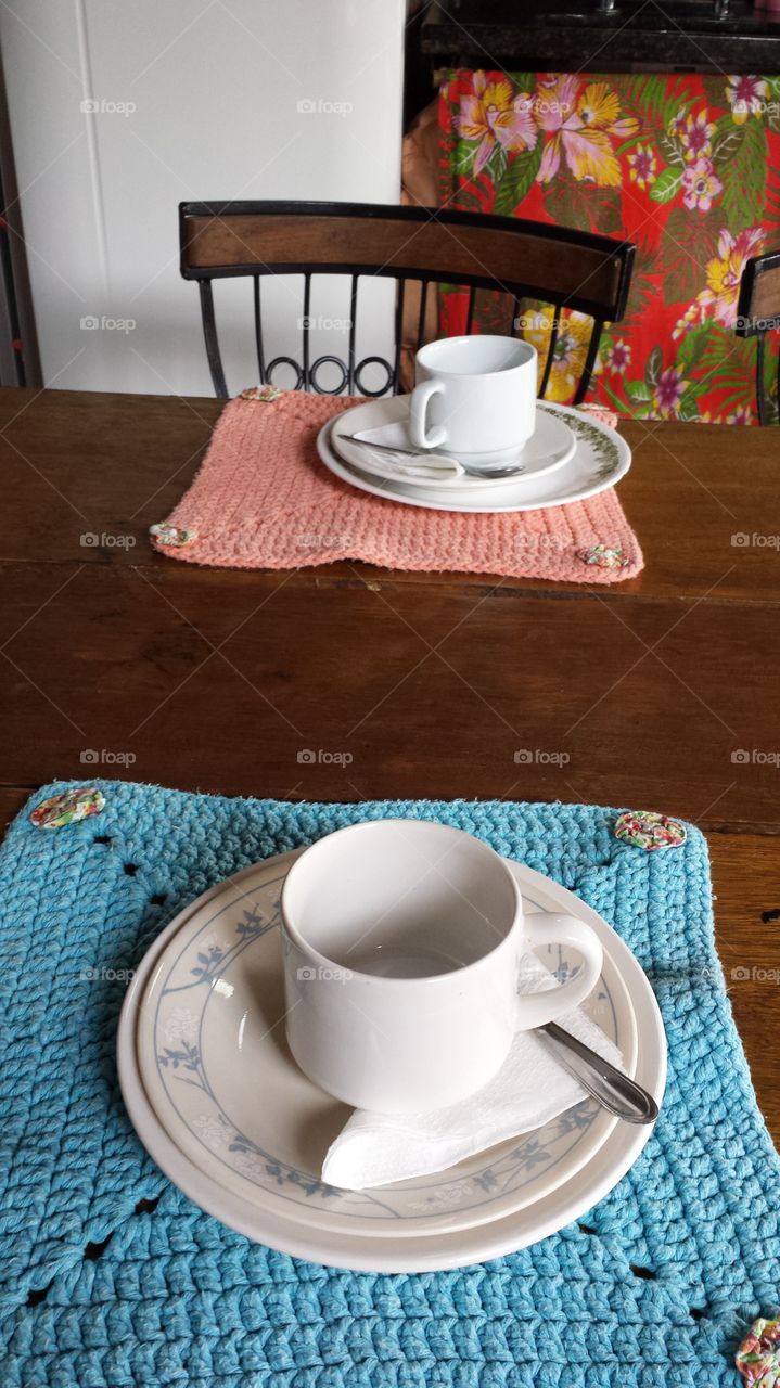 Mesa de café da manhã