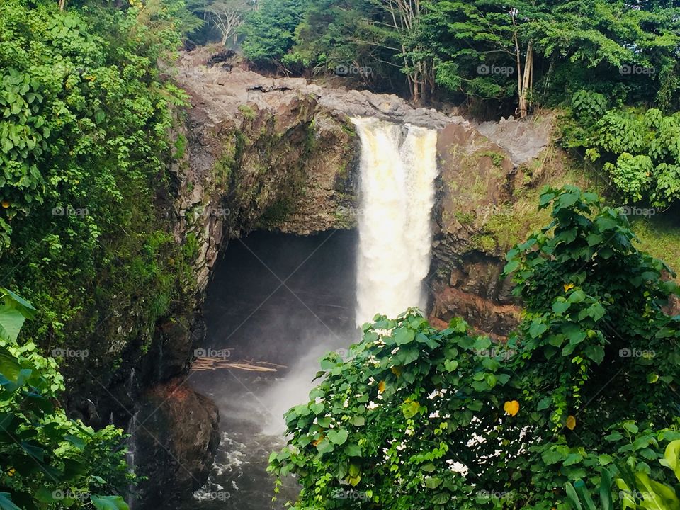 Rainbow waterfalls 