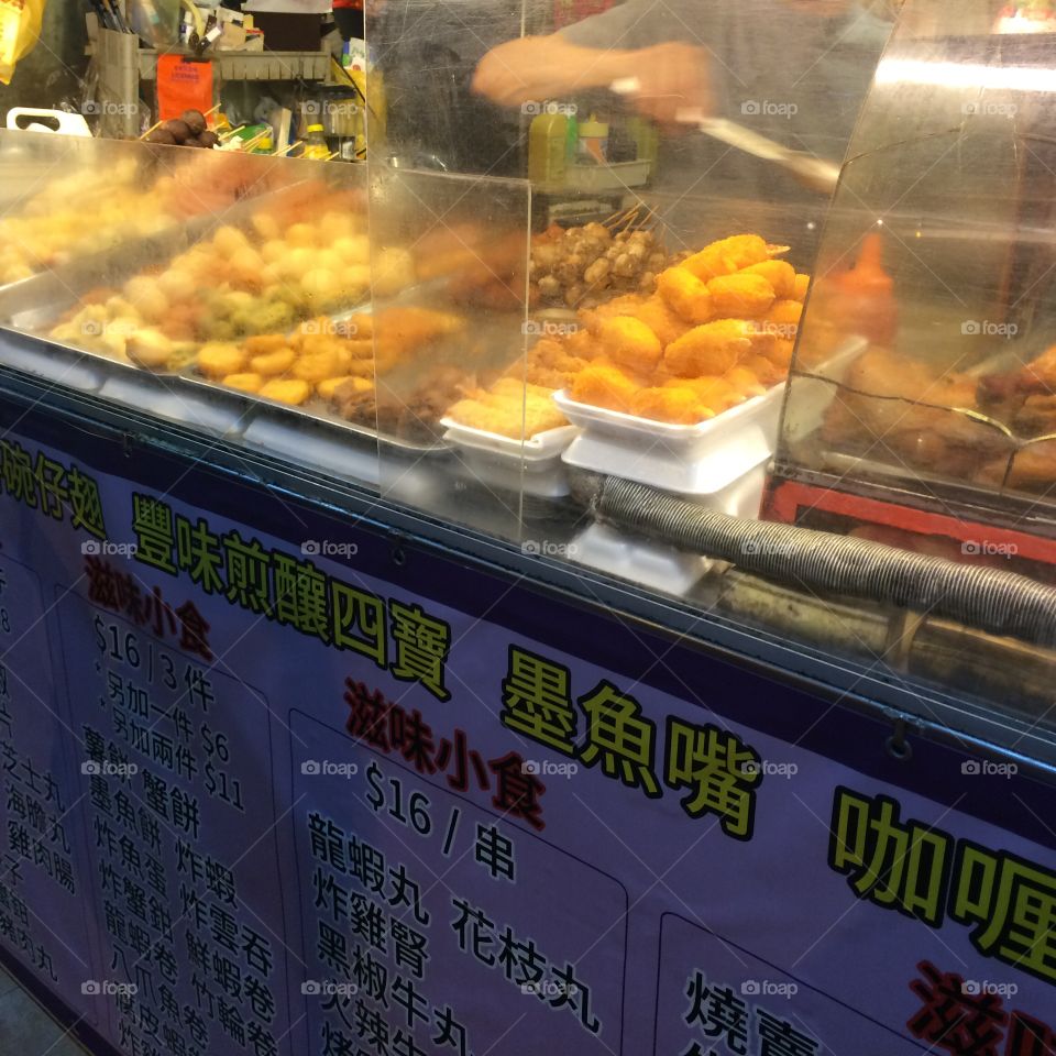Street food Hong Kong style 