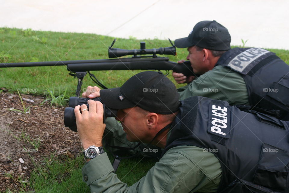 SWAT team sniper