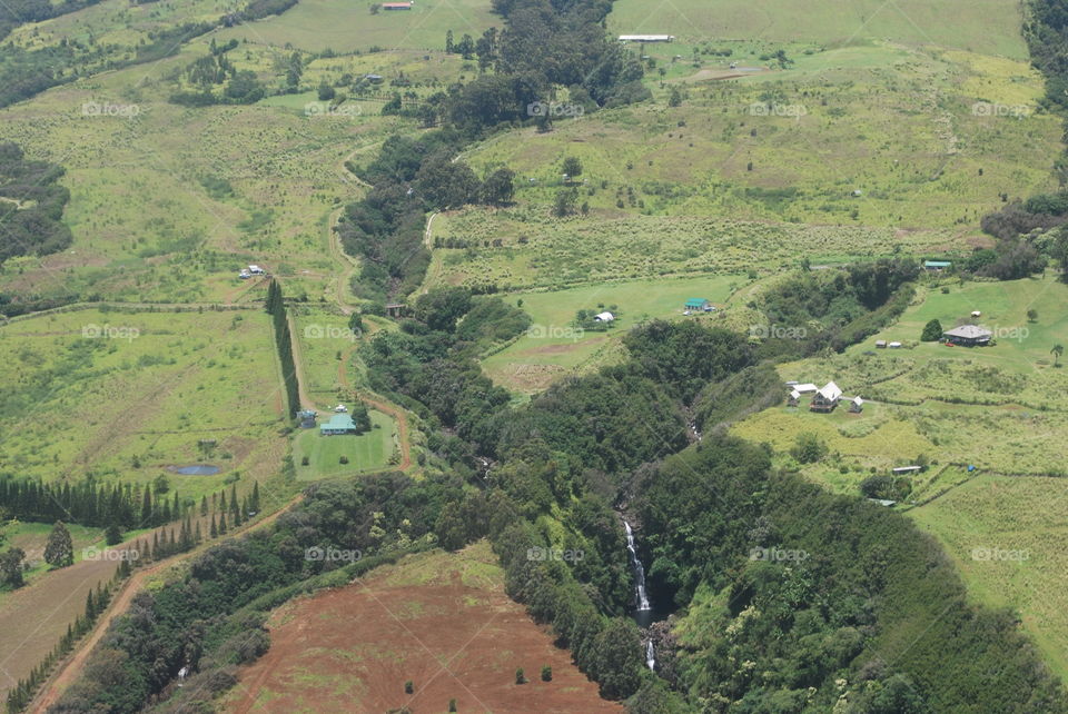 View on the valley