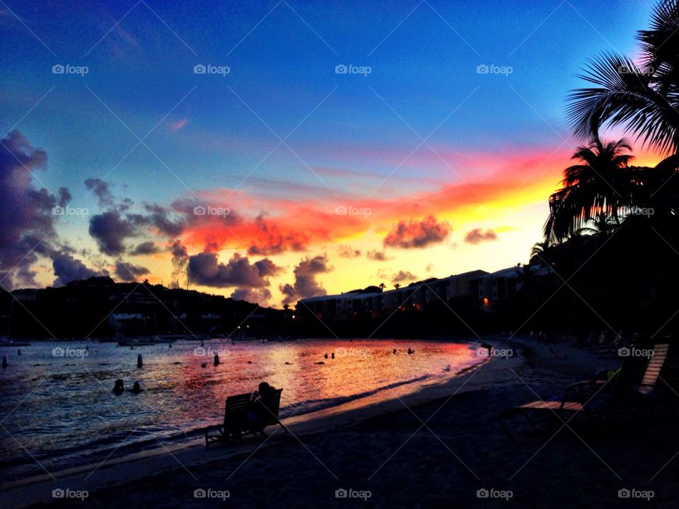 St Thomas sunset 