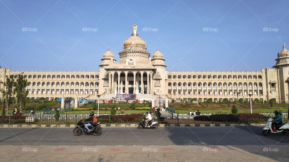 administrative building of Bengaluru city. Karnataka. India