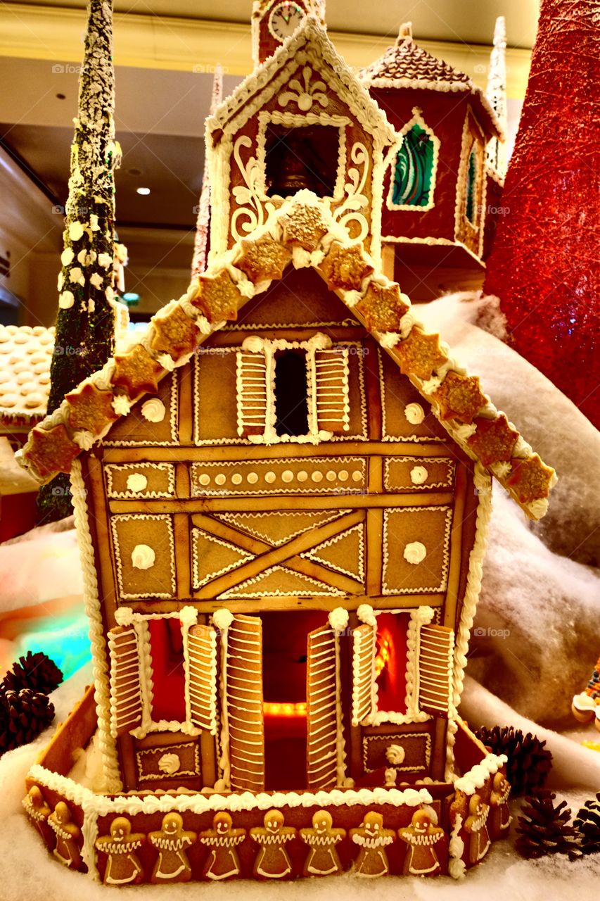 Gingerbread house