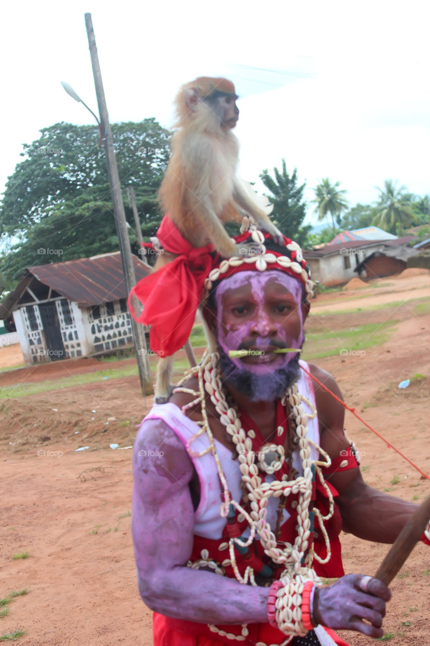 going traditional in west africa