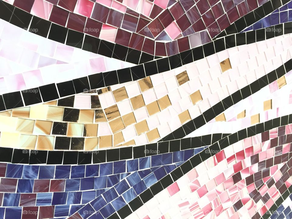 Modern, Abstract, Pattern, Design, Mosaic