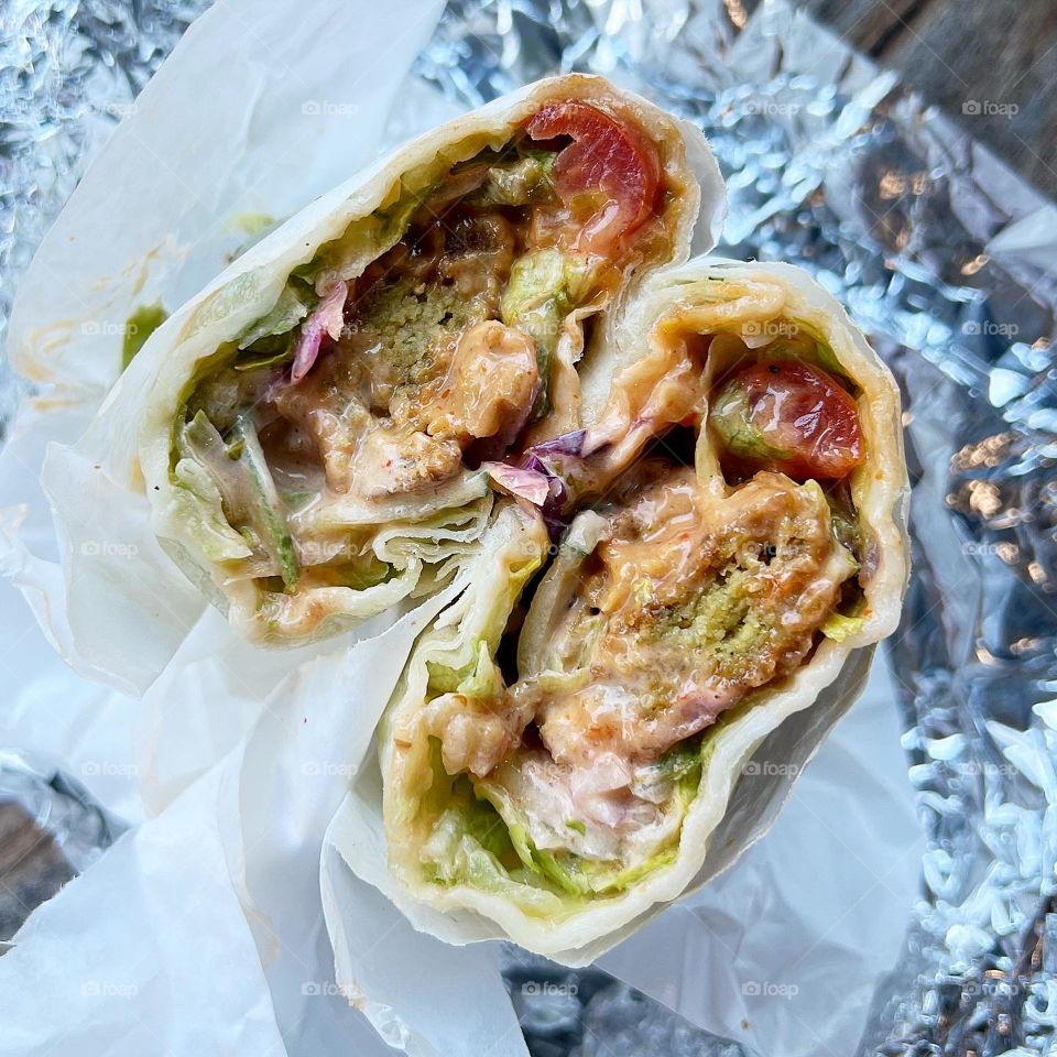 Tasty flavourful Kebab wraps and rolls 