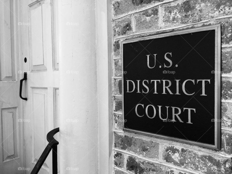 Outside U.S. District Court 