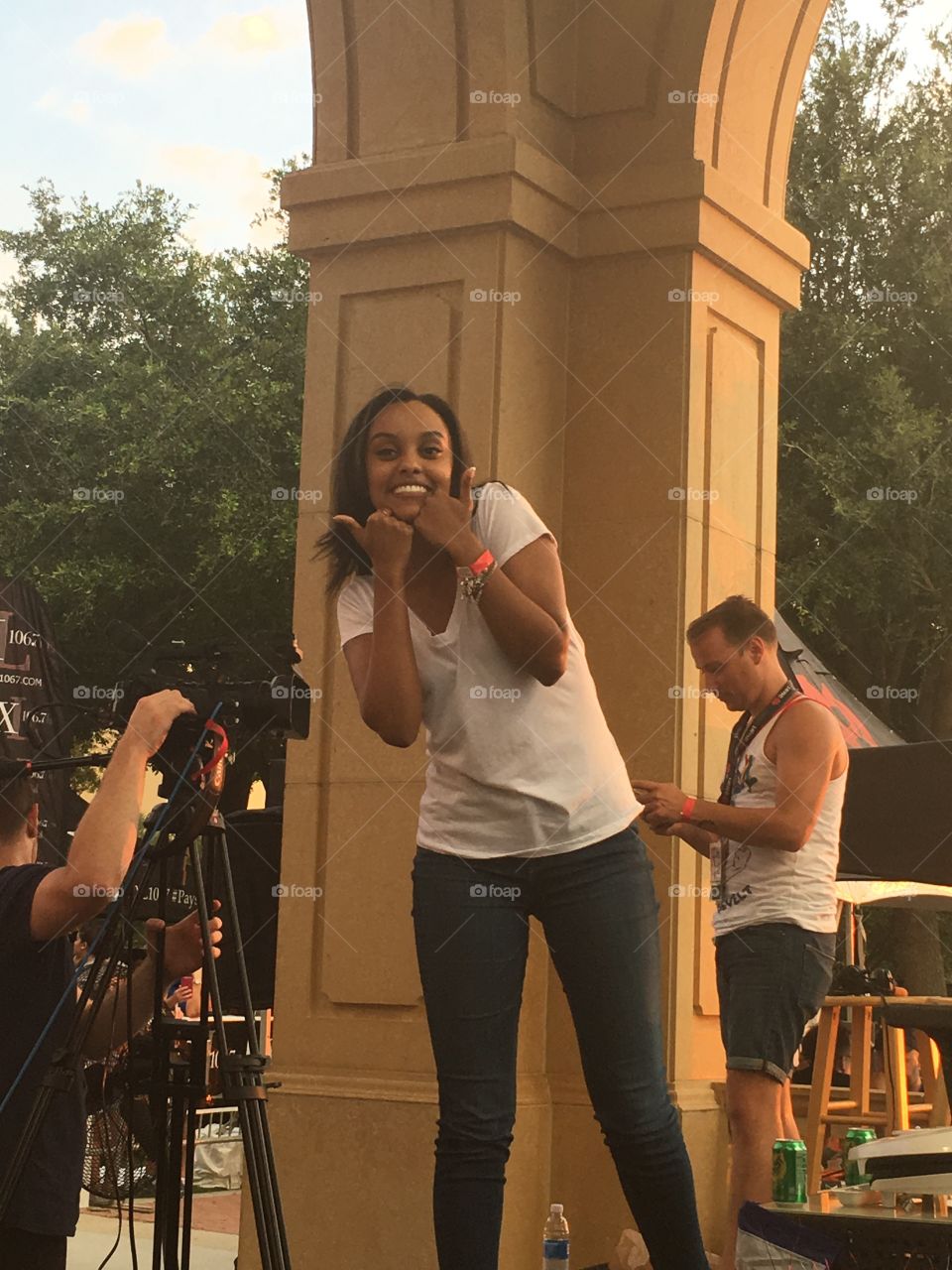 Celebrity artist Ruth B. 