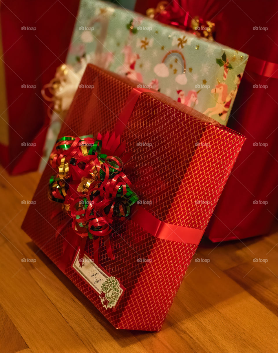 Presents prepared for the Christmas Tree