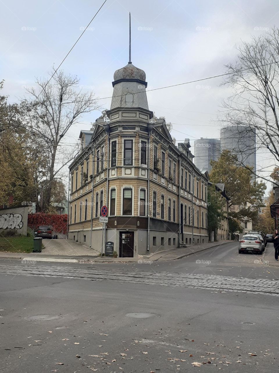 Интересный дом в Агенскалнсе. Рига