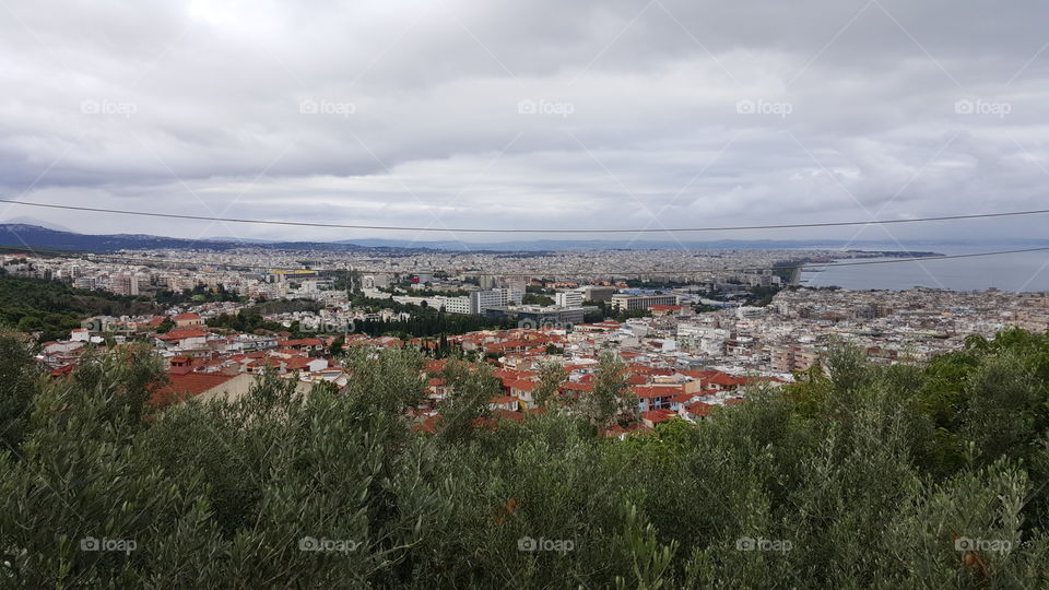 Thessaloniki cityscape