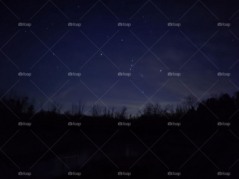 Orion Over the Pond