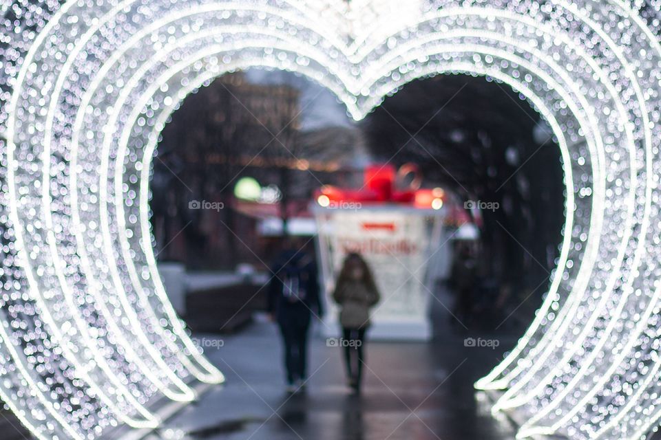 Sculpture of a heart 